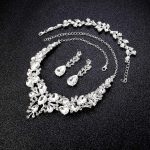 LOYALLOOK Crystal Bridal Jewelry Set for Women Rhinestone Necklace Earrings Bracelet Wedding Bridesmaid Gifts fit with Wedding Dress - Image 3